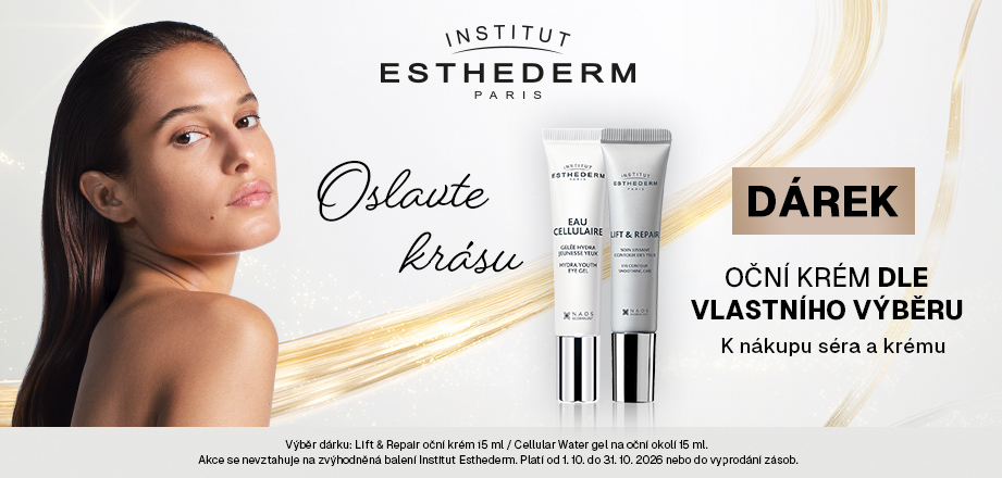 Institut Esthederm – oční péče jako dárek k nákupu séra a krému
